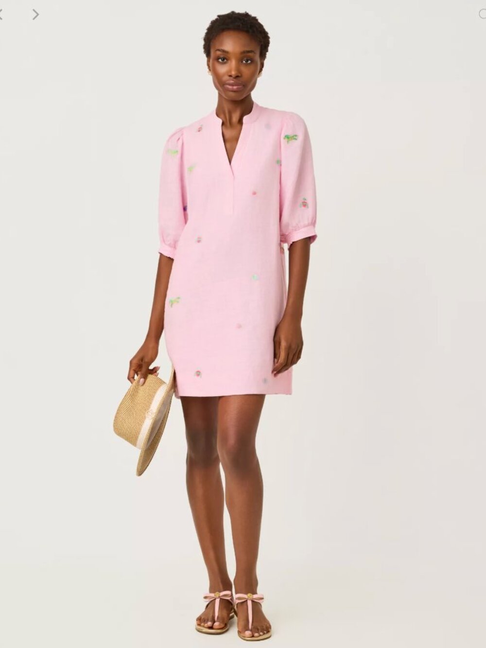 Derby Ditsy Mialeigh Linen Dress by Lilly Pulitzer